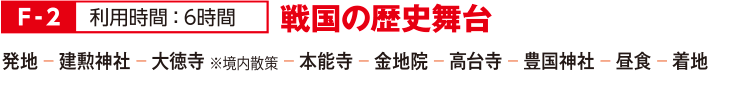 F-2 戦国の歴史舞台