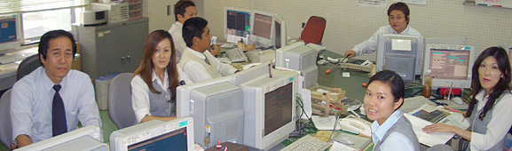 明るく働きやすい職場です