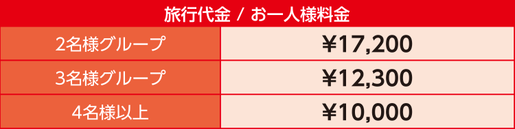 C-1:旅行代金