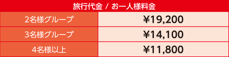 D-3:旅行代金