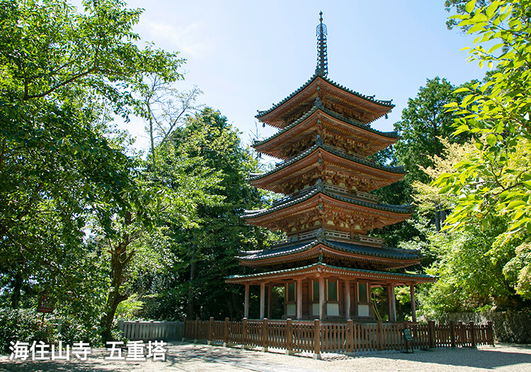 海住山寺 五重塔
